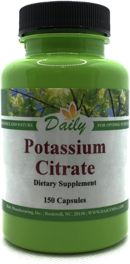 Potassium Citrate Capsules by Daily
