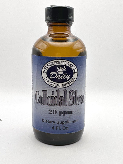 Colloidal Silver 20 PPM by Daily