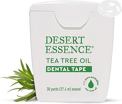 Waxed Dental Tape Tea Tree by Desert Essence