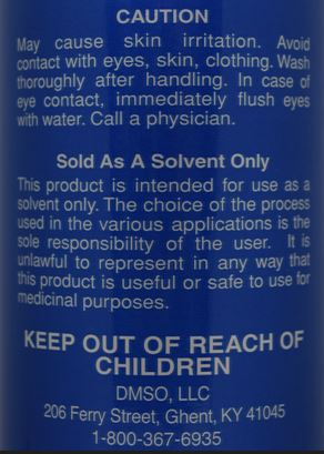 90% DMSO Roll On Unscented