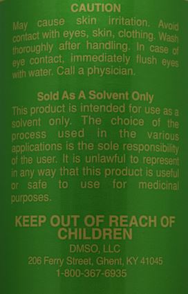 70% DMSO Liquid with Aloe