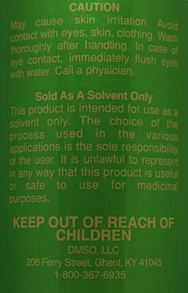 70% DMSO Liquid with Aloe