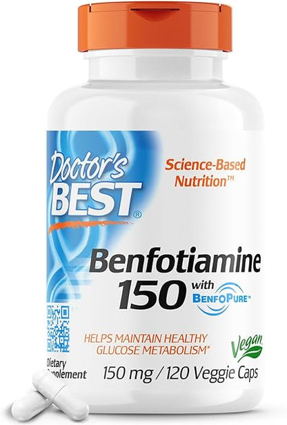 Benfotiamine 150mg Capsules by Doctor's Best