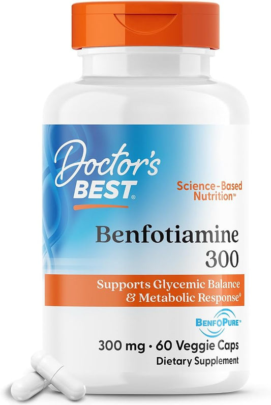 Benfotiamine 300mg Capsules by Doctor's Best