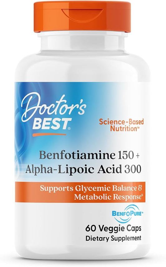 Benfotiamine & Alpha Lipoic Acid Capsules by Doctor's Best
