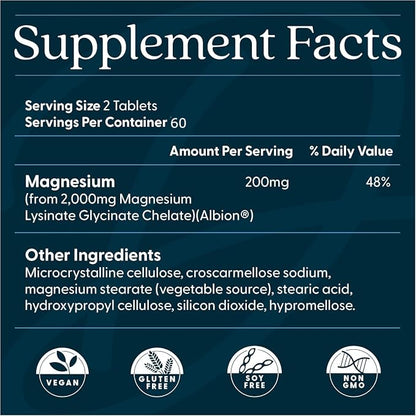 Magnesium Glycinate Tablets by Doctor's Best