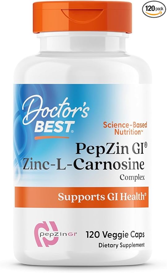 PepZinGI with Zinc & Carnosine Complex by Doctor's Best