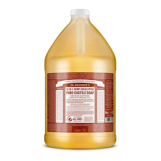 Pure-Castile Liquid Soap Eucalyptus Gallon by Dr. Bronner’s