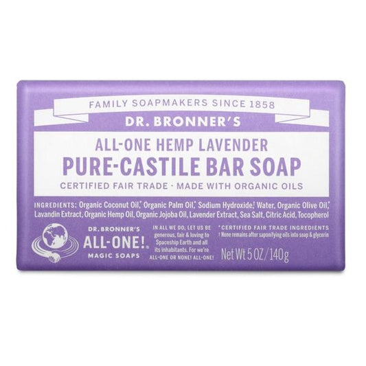 Pure-Castile Soap Bar Lavender by Dr. Bronner’s