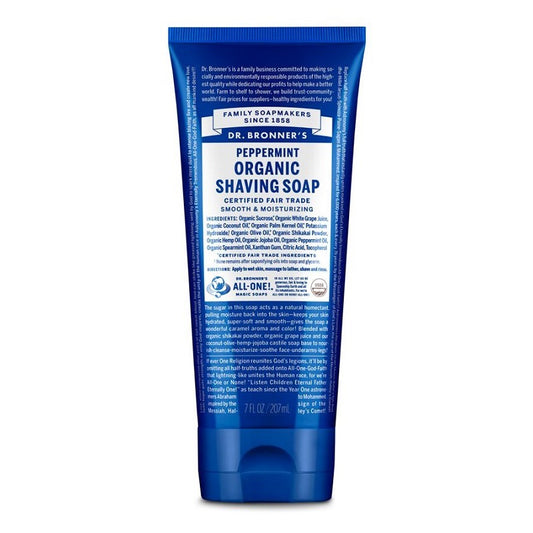 Shaving Soap Peppermint by Dr. Bronner's