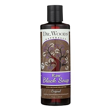 Black Soap Liquid with Shea Butter by Dr Woods