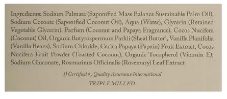 Coconut Milk & Shea Butter Bar Soap by Dr Woods