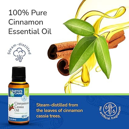 Cinnamon Cassia Essential Oil by Earth's Care