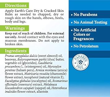 Dry Cracked Skin Balm by Earth's Care