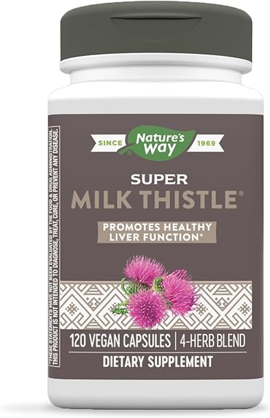 Super Milk Thistle Capsules by Nature's Way
