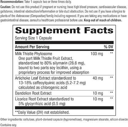 Super Milk Thistle Capsules by Nature's Way