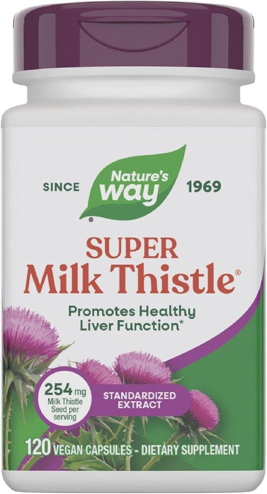 Super Milk Thistle Capsules by Nature's Way