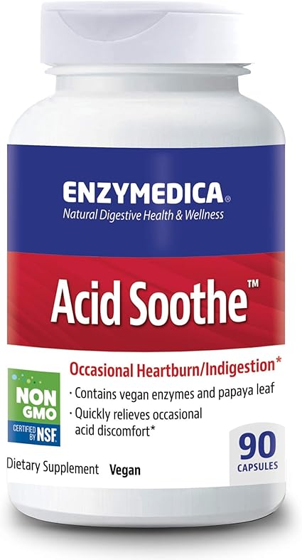 Acid Soothe Capsules by Enzymedica