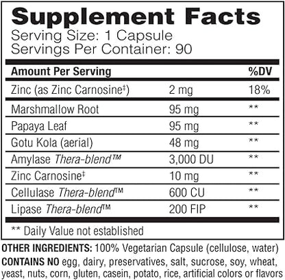 Acid Soothe Capsules by Enzymedica