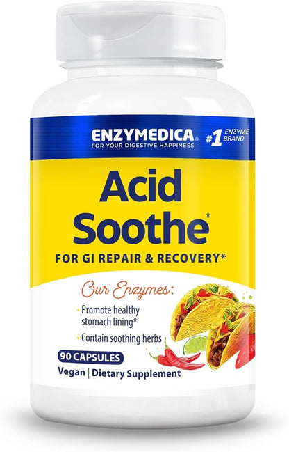 Acid Soothe Capsules by Enzymedica