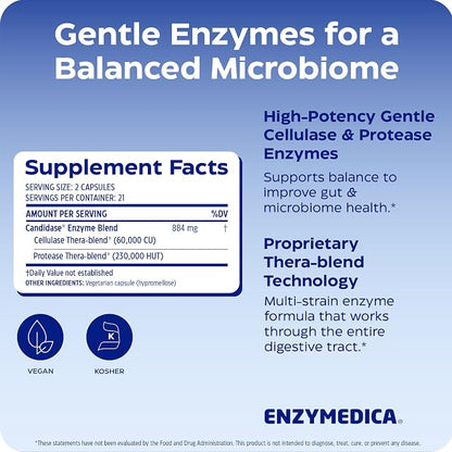 Candidase Enzymes Capsules by Enzymedica