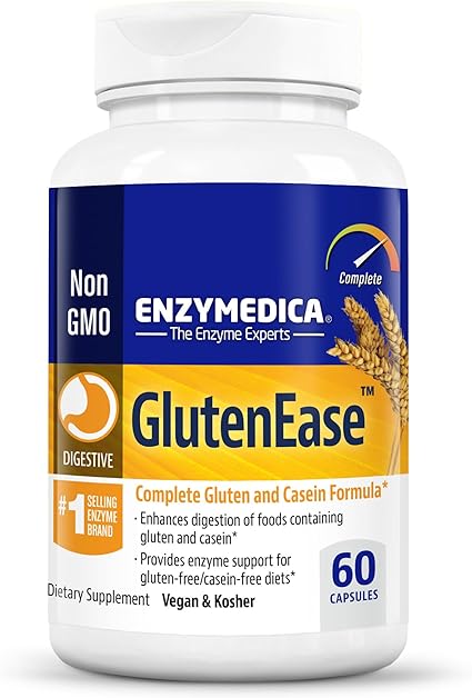 Gluten Ease Capsules by Enzymedica