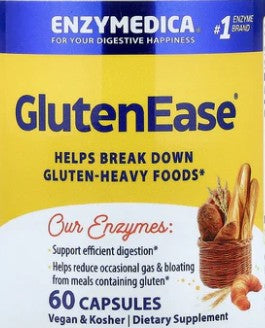 Gluten Ease Capsules by Enzymedica