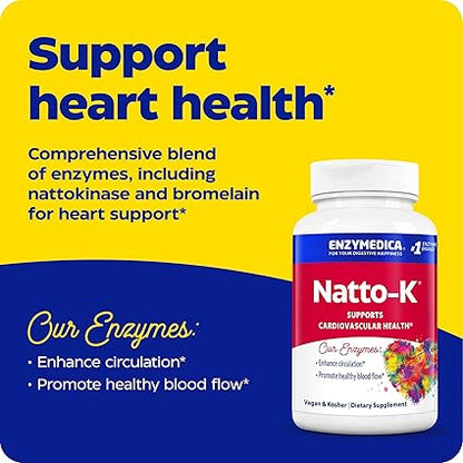 Natto-K Enzyme Capsules by Enzymedica