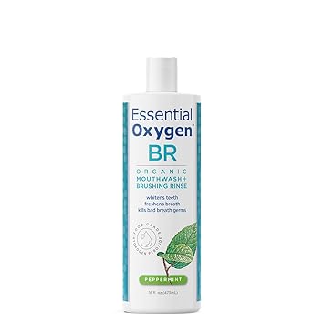 Brushing Rinse Peppermint by Essential Oxygen