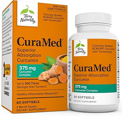 Curamed 375mg Softgels by Terry Naturally