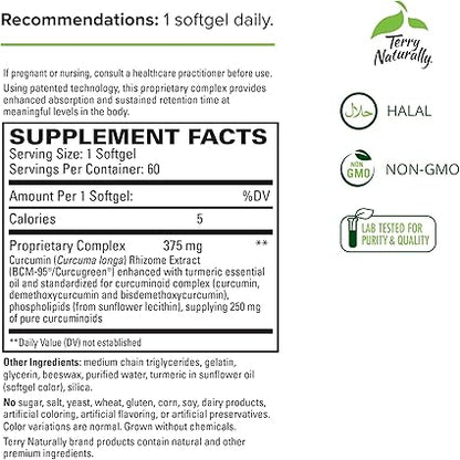 Curamed 375mg Softgels by Terry Naturally