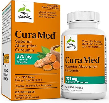 Curamed 375mg Softgels by Terry Naturally