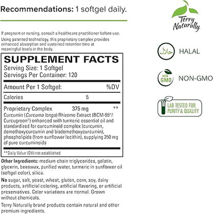 Curamed 375mg Softgels by Terry Naturally