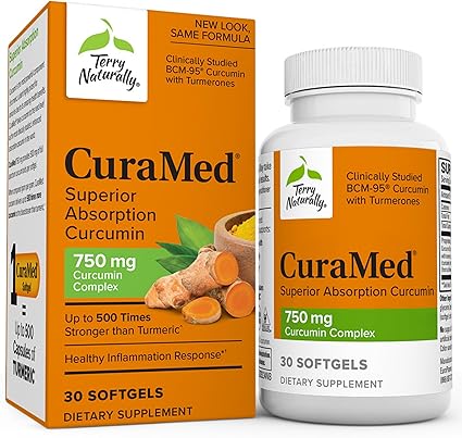 Curamed 750mg Softgels by Terry Naturally
