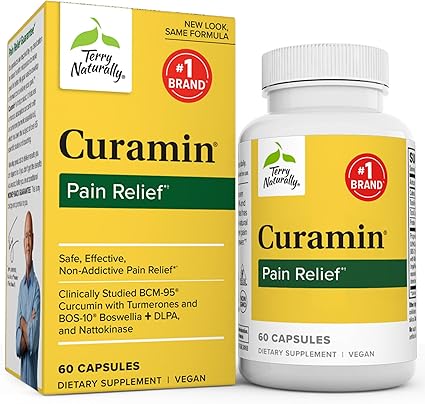Curamin Pain Relief Capsules by Terry Naturally