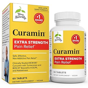 Curamin Extra Strength Tablets by Terry Naturally