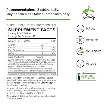 Curamin Extra Strength Tablets by Terry Naturally