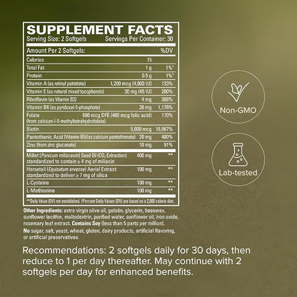 Hair Renew Formula Softgels by Terry Naturally