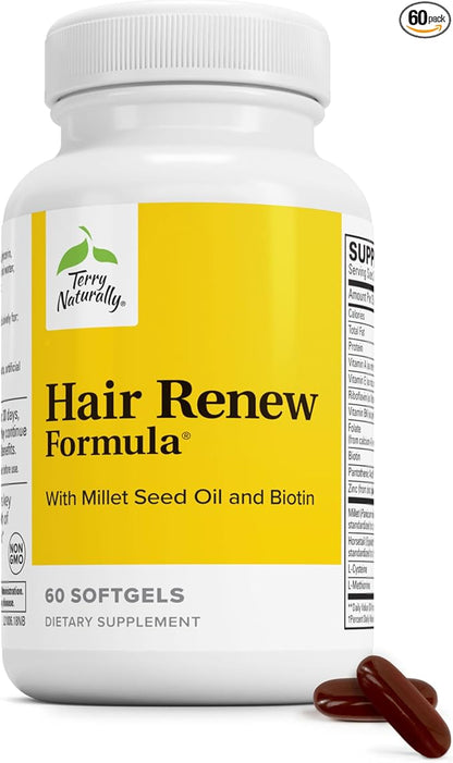 Hair Renew Formula Softgels by Terry Naturally