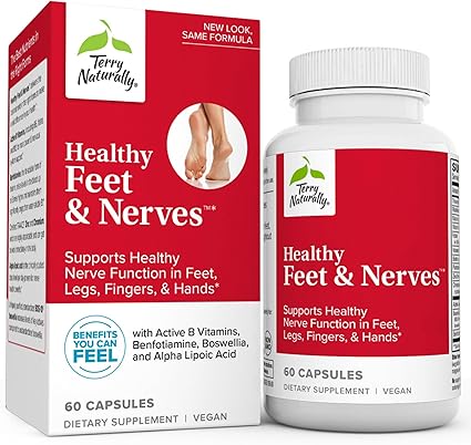 Healthy Feet and Nerves Capsules by Terry Naturally
