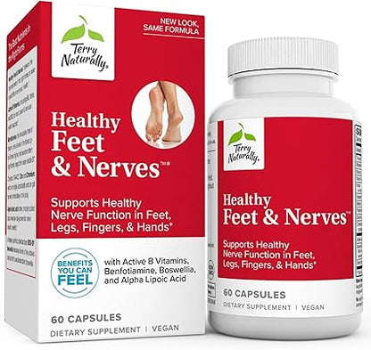 Healthy Feet and Nerves Capsules by Terry Naturally