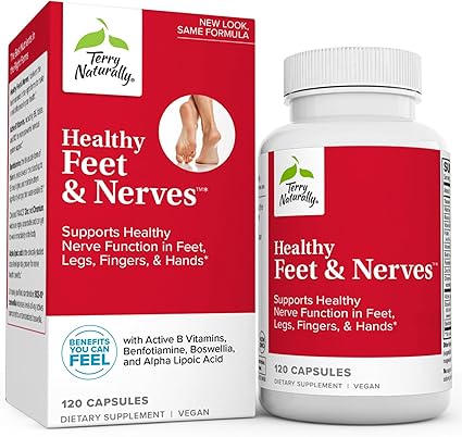 Healthy Feet and Nerves Capsules by Terry Naturally