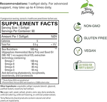 Omega 7 Softgels by Terry Naturally