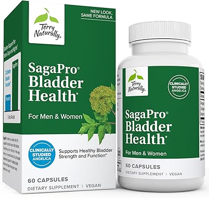 SagaPro Bladder Health Capsules by Terry Naturally