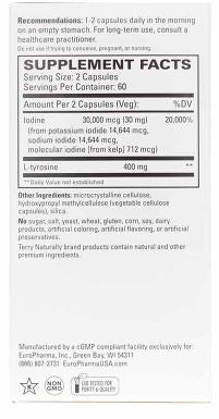 Thyroid Care Capsules by Terry Naturally