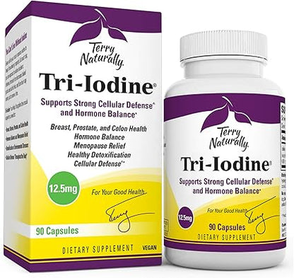 TriIodine 12.5mg Capsules by Terry Naturally