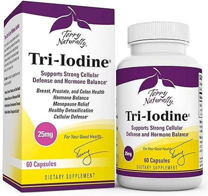 TriIodine 25mg Capsules by Terry Naturally