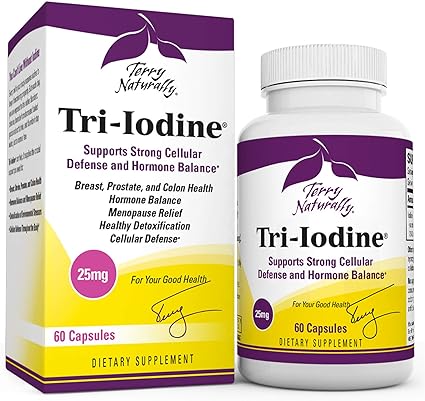 TriIodine 25mg Capsules by Terry Naturally