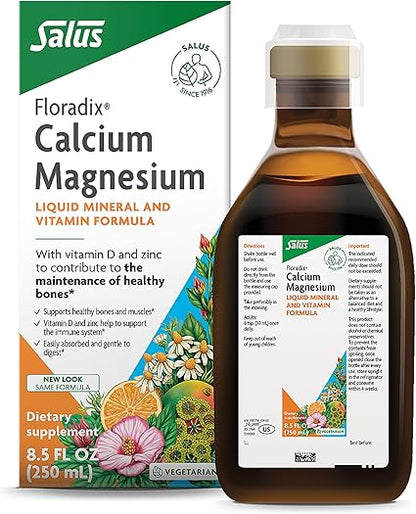 Floradix Liquid Calcium Magnesium Zinc by Salus