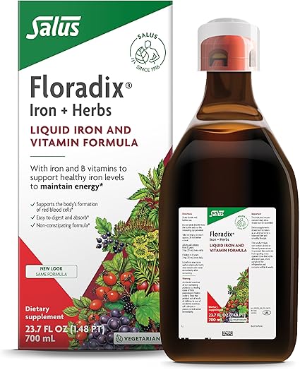 Floradix Liquid Iron + Herbs by Salus